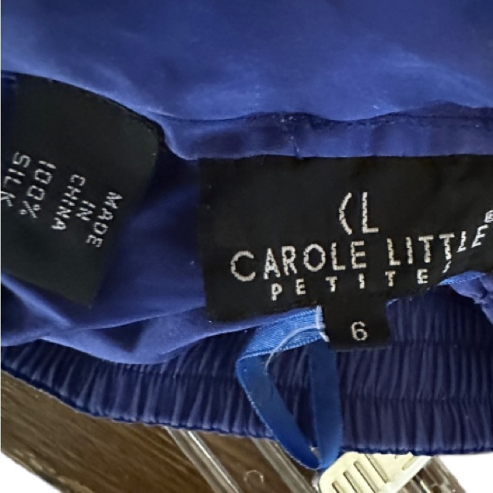 Vintage Carole Little Silk Skirt - Picture 4 of 5